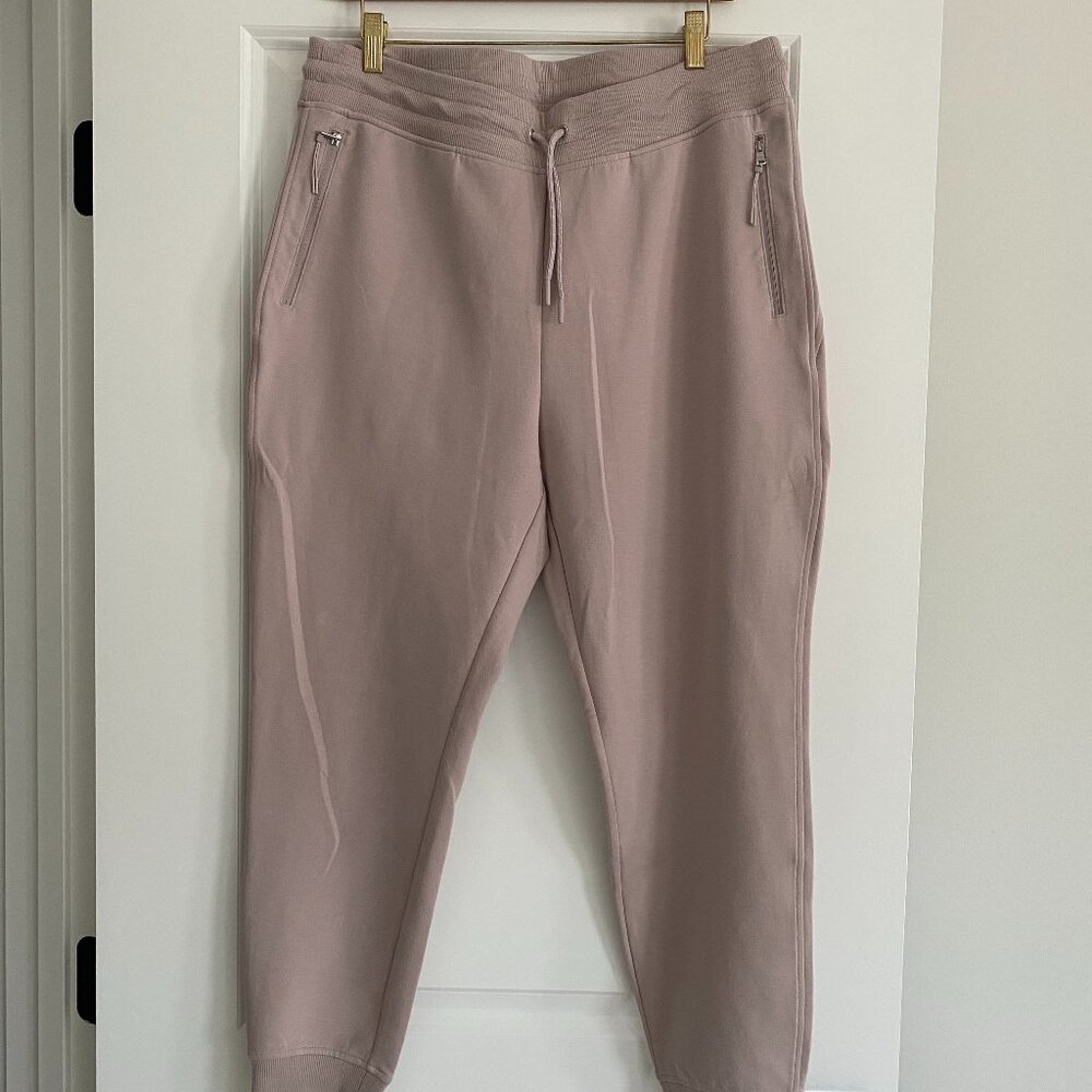 Old Navy Dynamic Fleece High-Rise Joggers – Mauve Pink – Size Large
